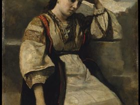 【幻想　Reverie】フランス‐現実主義‐バルビゾン派‐カミーユ・コロー（Camille Corot）