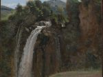 【テルニの滝　Waterfall at Terni】フランス‐現実主義‐バルビゾン派‐カミーユ・コロー（Camille Corot）