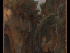 【ソレントの峡谷　Ravine at Sorrento】フランス‐現実主義‐バルビゾン派‐カミーユ・コロー（Camille Corot）