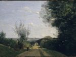 【パリ近郊　The Environs of Paris】フランス‐現実主義‐バルビゾン派‐カミーユ・コロー（Camille Corot）
