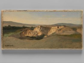 【イタリアの風景　 Italian Landscape】フランス‐現実主義‐バルビゾン派‐カミーユ・コロー（Camille Corot）