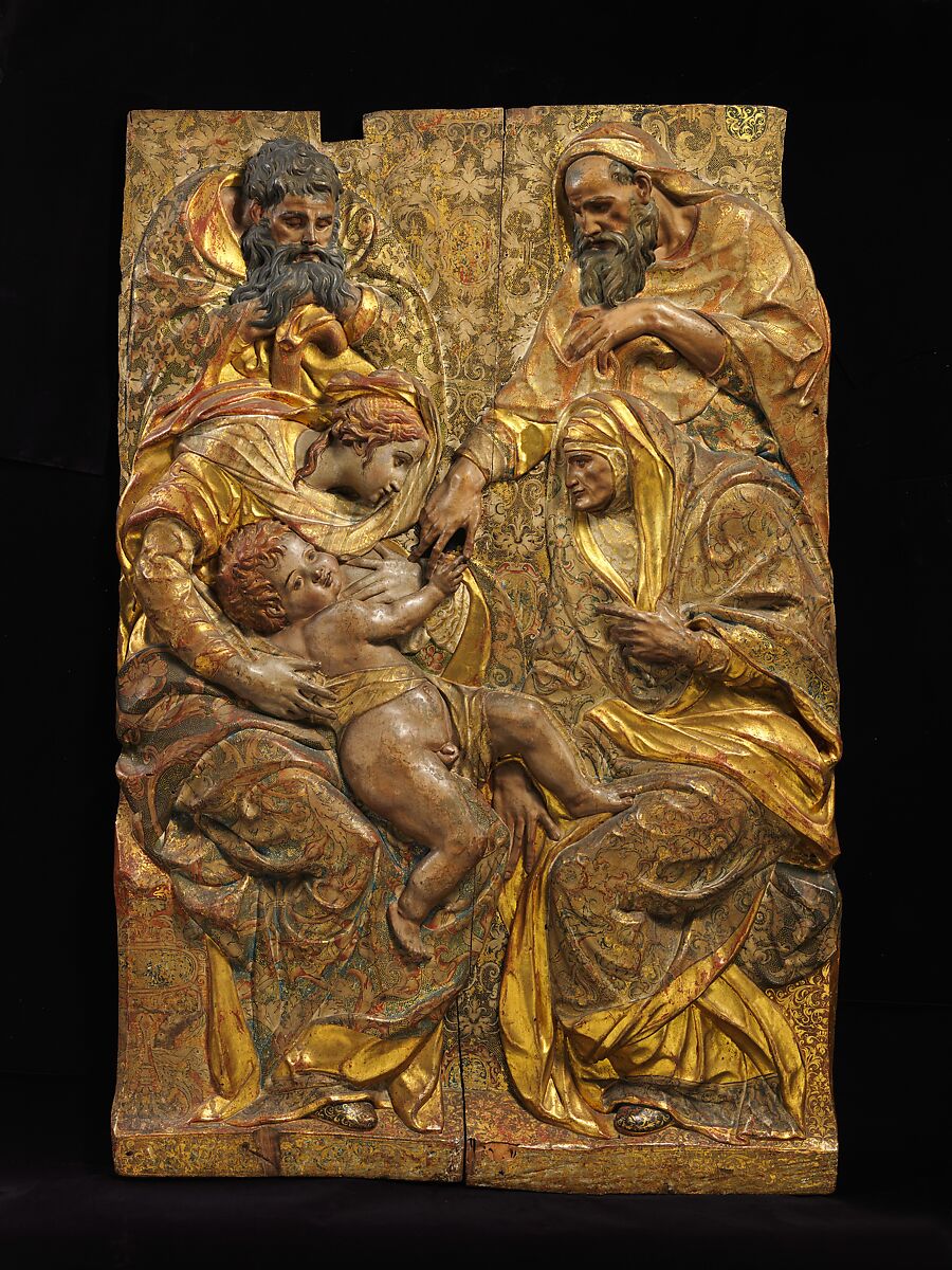 【アンヌとヨアキム聖家族　The Holy Family with Saints Anne and Joachim】スペイン‐グラナダ文化
