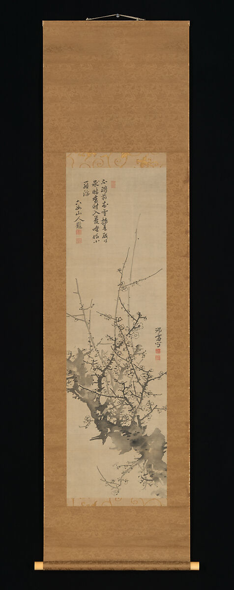 【梅の花　Plum Blossoms】日本-江戸時代‐皆川淇園