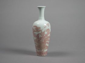 【雲龍図花瓶　Vase with Dragon amid Clouds】中国‐清代‐雍正時代