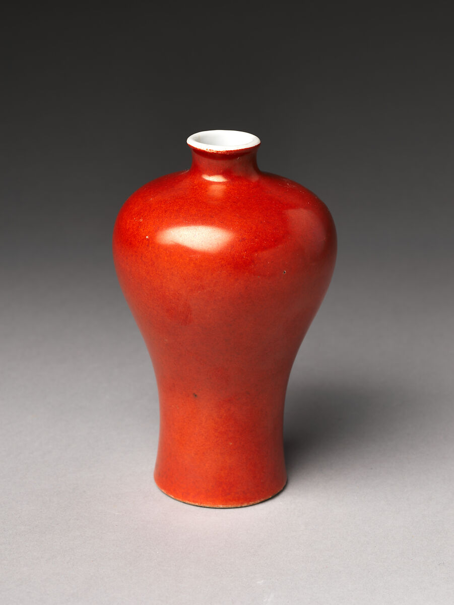 【梅瓶　 Vase in Meiping Shape】中国-清代