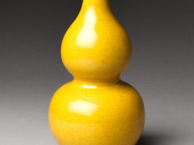 【双瓢花瓶　Vase in Shape of Double Gourd】中国-清代‐雍正時代