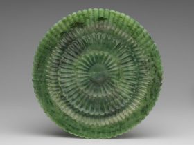 【玉菊瓣式盤　Dish in the shape of a chrysanthemum flower】中国‐清代