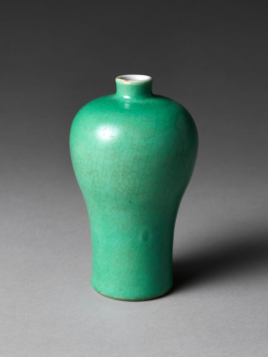 【梅瓶　Vase in Meiping Shape】中国-清代