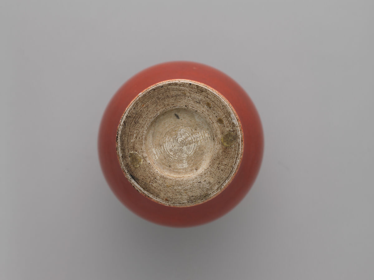 【梅瓶　 Vase in Meiping Shape】中国-清代