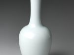 【縞模様青釉瓶　Vase light blue glaze】中国‐清代康熙時期