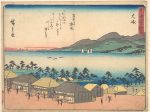 【東海道五十三次 大磯　Ōiso】日本‐江戸時代