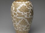 【牡丹文花瓶　Vase with Peony Scroll】中国‐金代