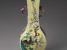 【古代青銅器形花瓶　 Vase in Form of Archaic Bronze】中国‐清代康熙期