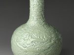 【雲龍図花瓶　Vase with dragon amid clouds】中国‐清代