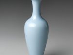 【月光釉花瓶　Vase】中国‐清代康熙時期