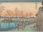 【江戸名所　上野不忍の池　Ueno, Shinobazu no Ike】日本‐江戸時代