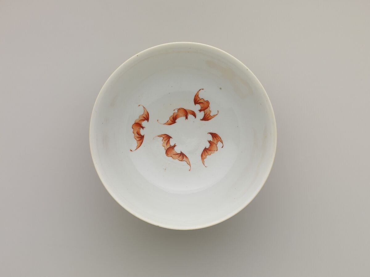 【景徳鎮窯黄地粉彩花卉碗　Bowl with imaginary composite flowers】中国‐清代道光帝時代