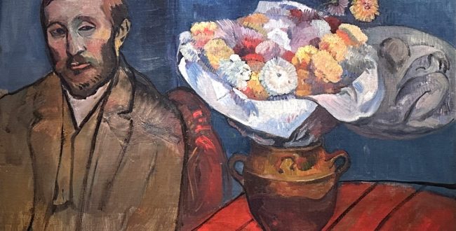 【画家スレヴィンスキーの肖像】フランス画家-ポール・ゴーガンー国立西洋美術館収蔵