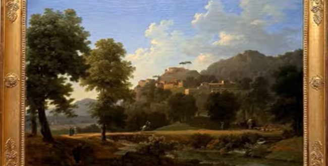 【イタリア風景】フランス画家-ジャン=ヴィクトール・ベルタンー国立西洋美術館収蔵