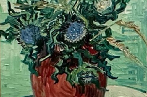 【アザミの花】フィンセント･ファン・ゴッホーポーラ美術館収蔵