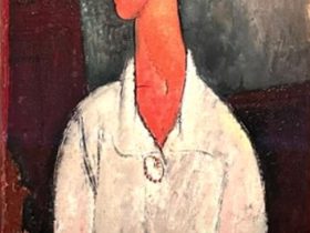 【ルニア・チェホフスカの肖像】アメデオ・モディリアーニーポーラ美術館収蔵