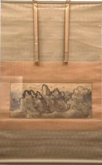 【海鳥暮景之図】村上華岳ー東京国立近代美術館所蔵