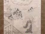【《無動寺縁起》のための下絵】吉川霊華ー東京国立近代美術館所蔵