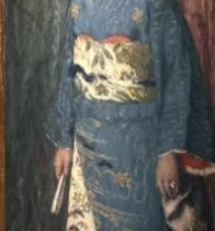 【日本婦人の肖像(黒木夫人)】エドモン=フランソワ・アマン=ジャンー国立西洋美術館所蔵