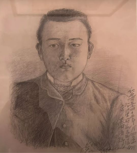 【自画像】黒田清輝‐東京国立博物館黒田記念館所蔵