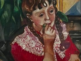 【マリアセンカ、画家の姉妹の肖像】マルク・シャガールーロシア国立博物館所蔵