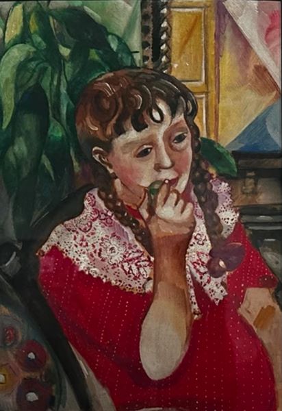 【マリアセンカ、画家の姉妹の肖像】マルク・シャガールーロシア国立博物館所蔵