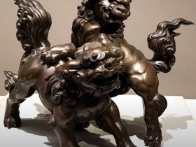 【狂獅子置物】明治時代－皇居三の丸尚蔵館収蔵