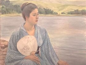 【湖畔】黒田清輝‐東京国立博物館黒田記念館