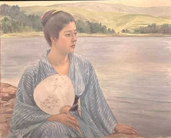 【湖畔】黒田清輝‐東京国立博物館黒田記念館