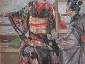 【舞妓】黒田清輝‐東京国立博物館黒田記念館