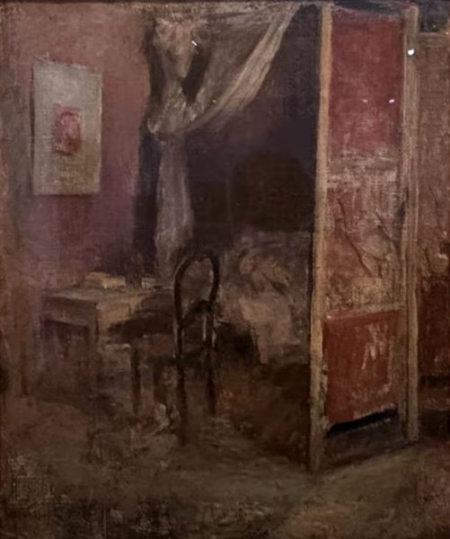 【画室の一隅】黒田清輝‐東京国立博物館黒田記念館収蔵