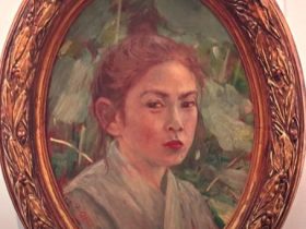 【少女·雪子十一歳】黒田清輝‐東京国立博物館黒田記念館収蔵
