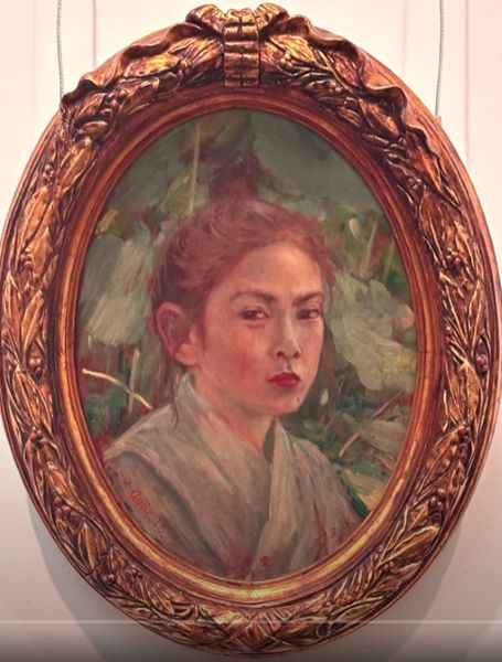 【少女·雪子十一歳】黒田清輝‐東京国立博物館黒田記念館収蔵