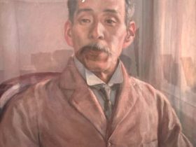 【寺尾寿博士像】黒田清輝‐東京国立博物館黒田記念館所蔵