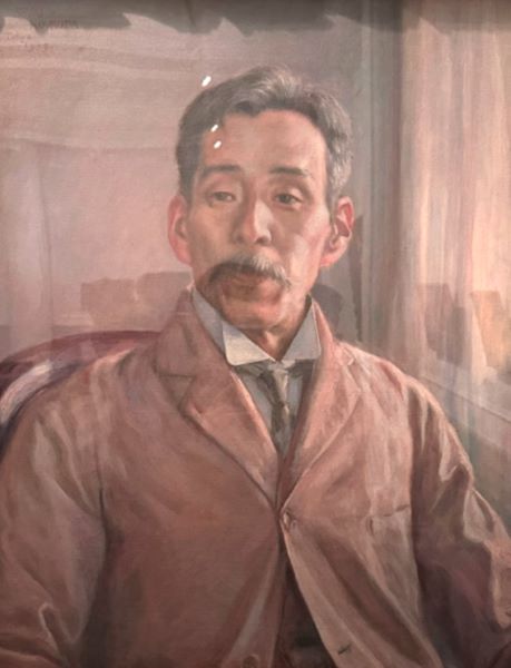 【寺尾寿博士像】黒田清輝‐東京国立博物館黒田記念館所蔵