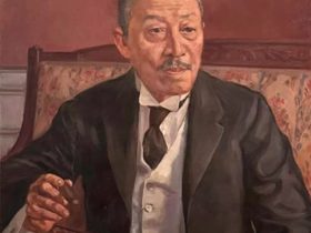 【木村翁肖像】黒田清輝‐東京国立博物館黒田記念館所蔵