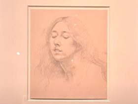 【構想画のための習作】オーガスタス・エドウィン・ジョンー国立西洋美術館所蔵