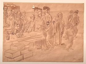【祝日】オーガスタス・エドウィン・ジョンー国立西洋美術館所蔵