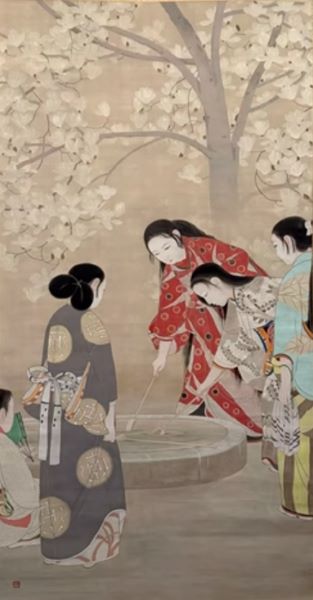 【極楽井】小林古径ー梅原龍三郎氏寄贈‐東京国立近代美術館所蔵