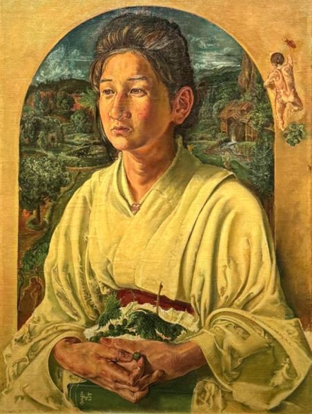 【好子像】河野通勢‐東京国立近代美術館所蔵