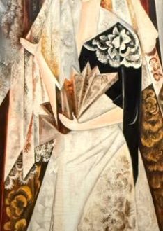 【スペイン女】ナターリア・ゴンチャローヴァ‐東京国立近代美術館所蔵