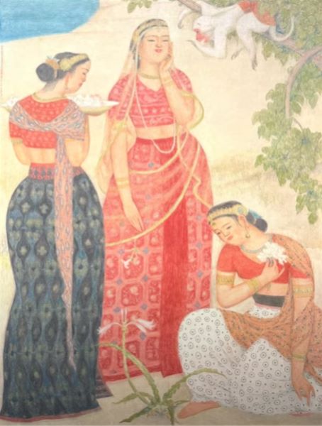 【羅摩物語】小杉放菴(未醒)‐東京国立近代美術館所蔵