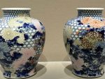 【色絵菊花文花瓶】香蘭社－皇居三の丸尚蔵館