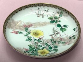 【色絵四季草花図食器】幹山伝七－皇居三の丸尚蔵館所蔵