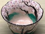 【色絵桜樹図透鉢】仁阿弥道八‐東京国立博物館所蔵